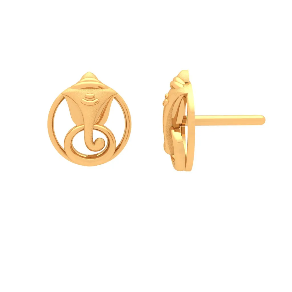 14k Gold Trendy Earrings From Online Exclusive