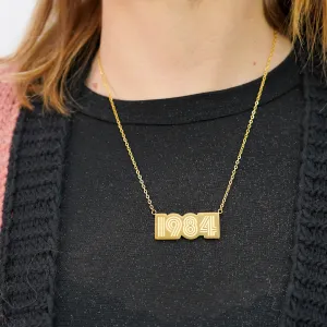 1984 Pendant Gold