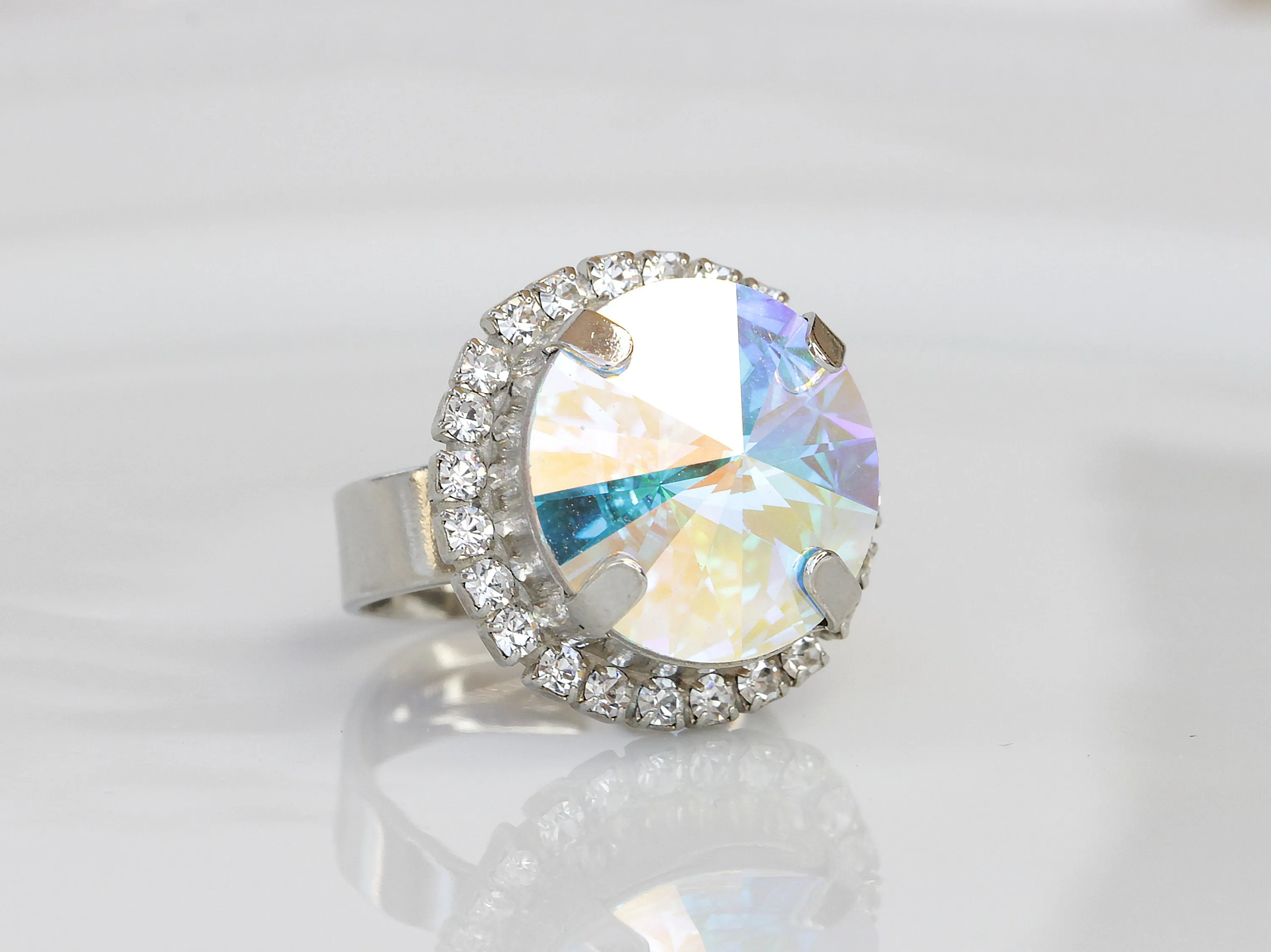 AB CRYSTAL RING