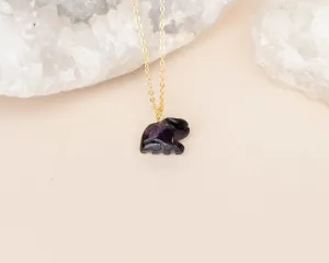 Amethyst Figurine Pendant