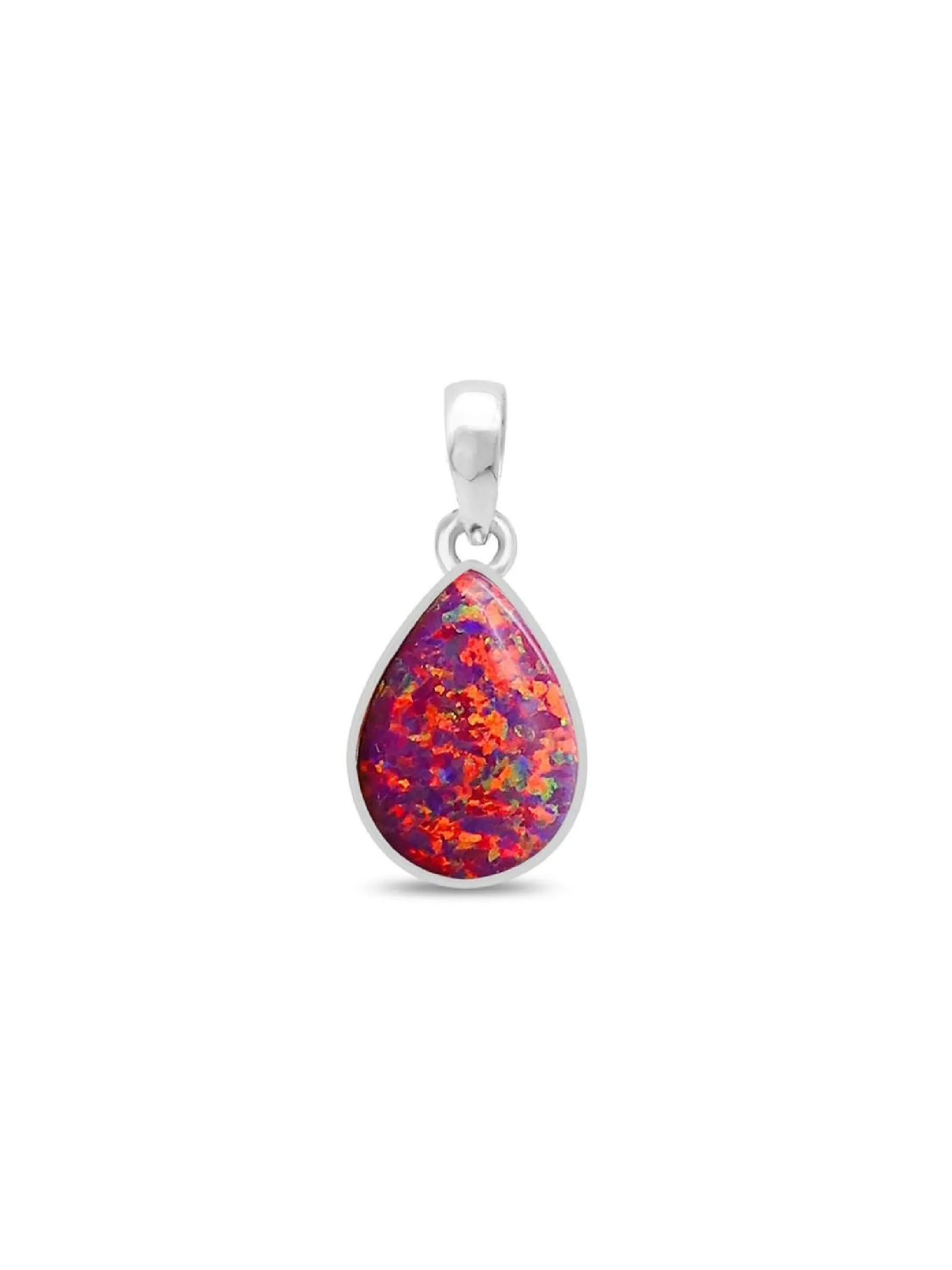 Balloon Opal Pendant Necklace