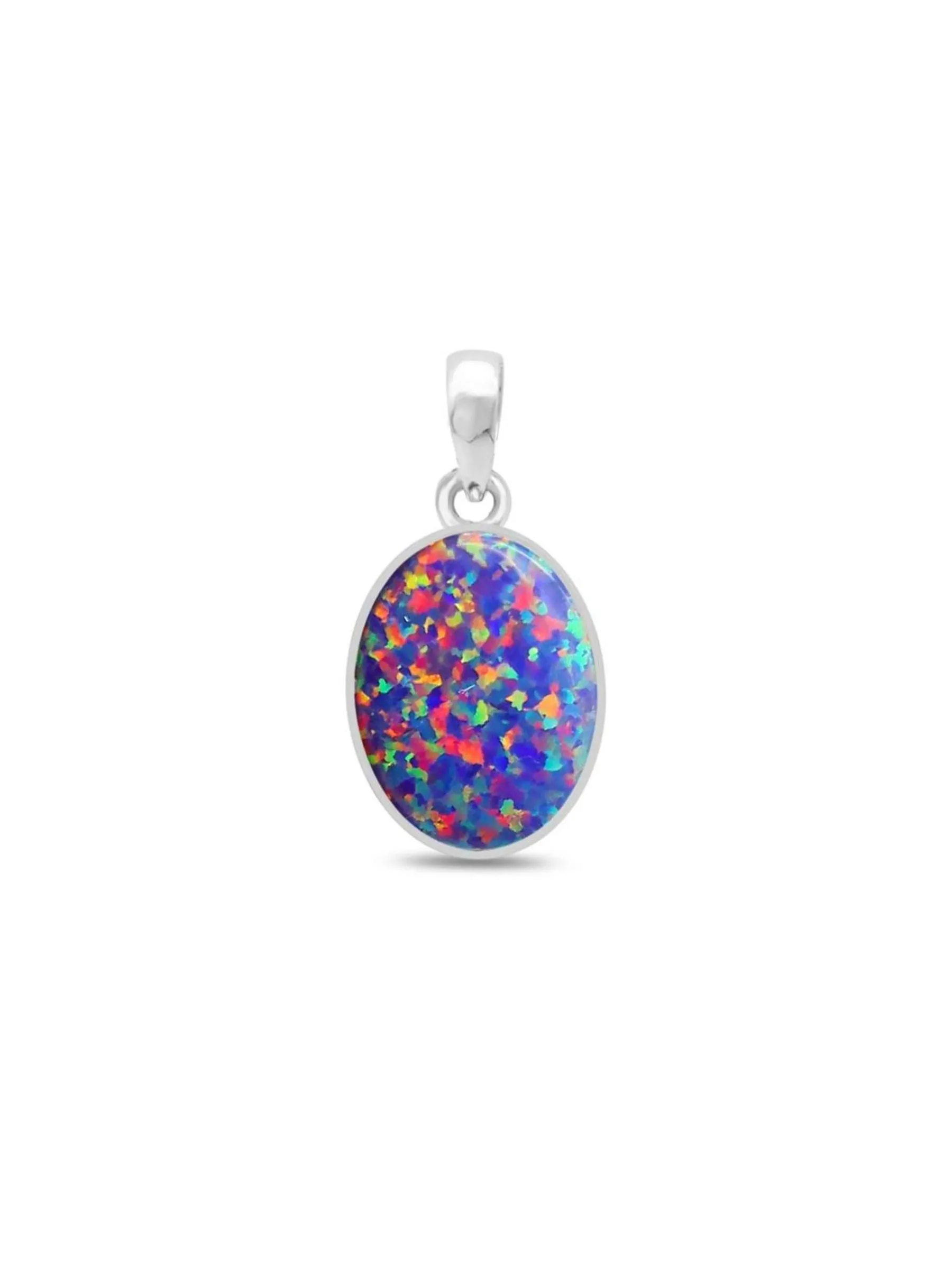 Balloon Opal Pendant Necklace