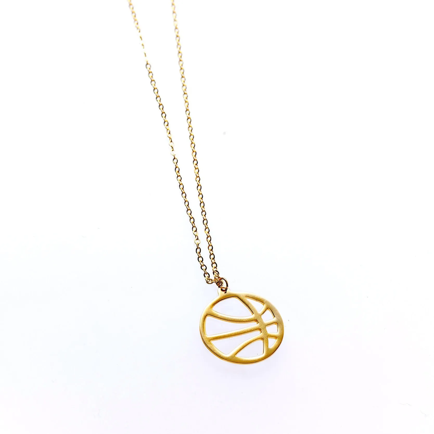 Basketball Necklace