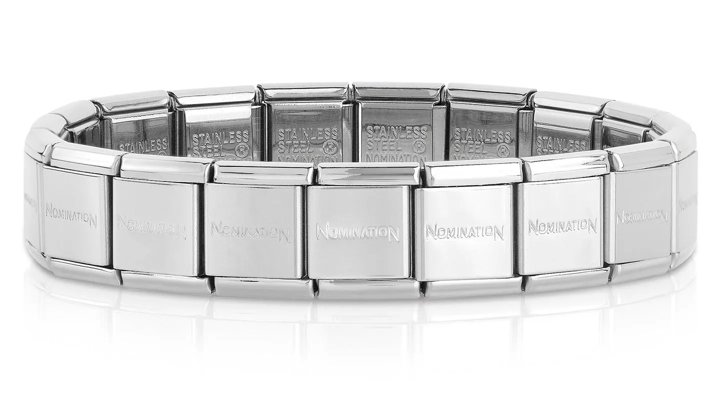 BIG Link Starter Bracelet in Silver Stainless Steel