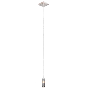 Bright Star Lighting PEN984/1 ST SQ BASE RECT CRYSTAL 20W G4 Pendant