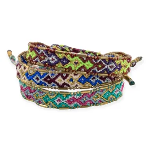 Bundle - Oasis Metallic Friendship Bracelets