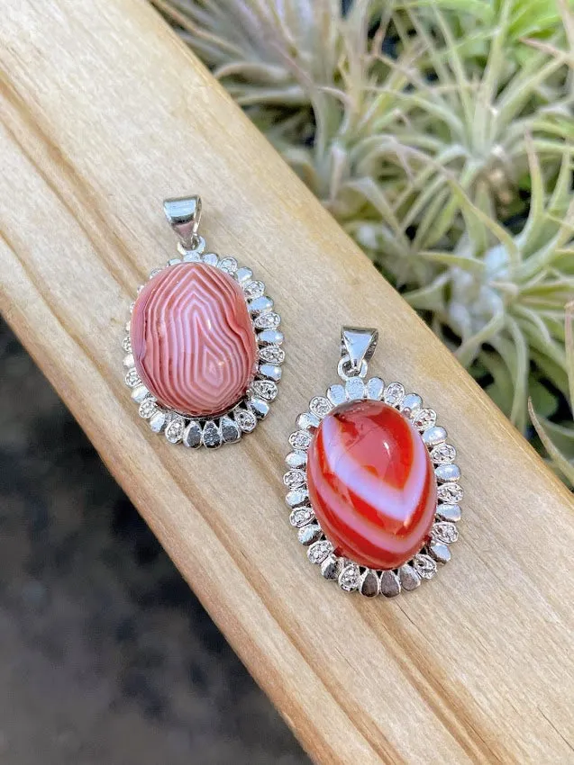 Carnelian Agate Pendant