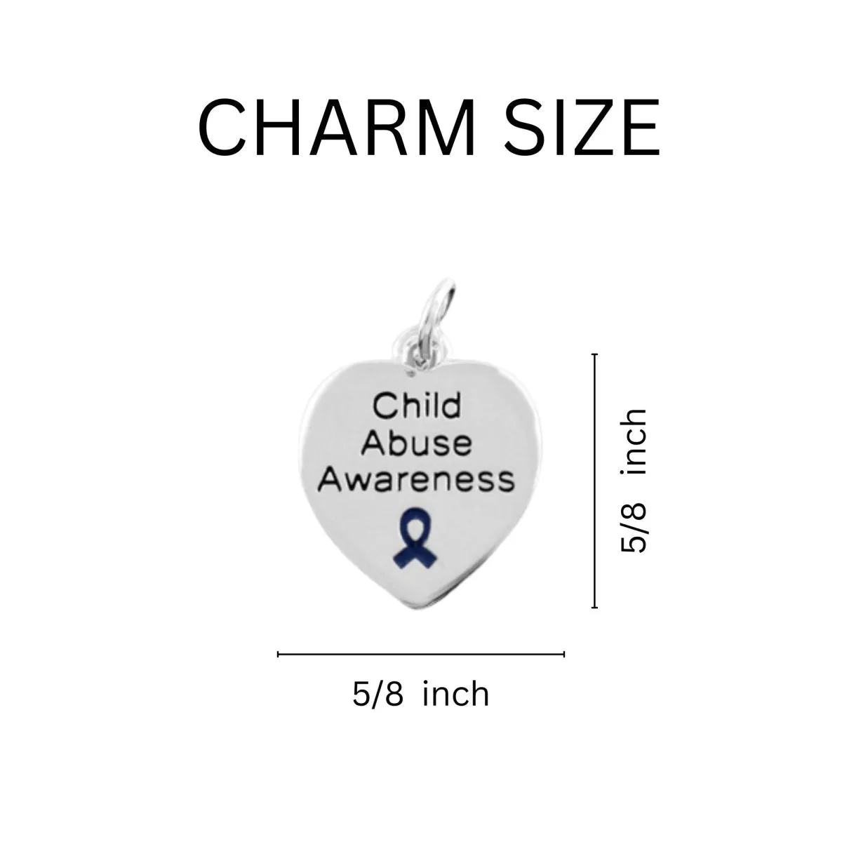 Child Abuse Dark Blue Ribbon Rope Bracelets