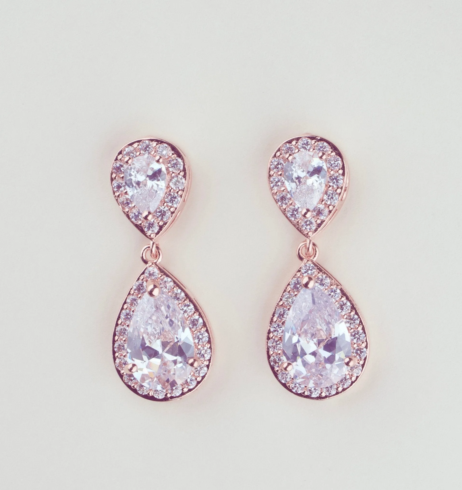 Crystal Earrings.