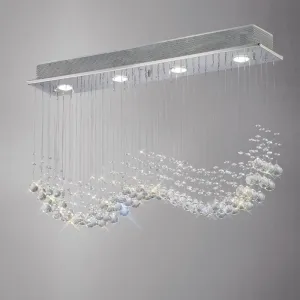 Diyas IL31379 Colorado Pendant Line Chrome/crystal