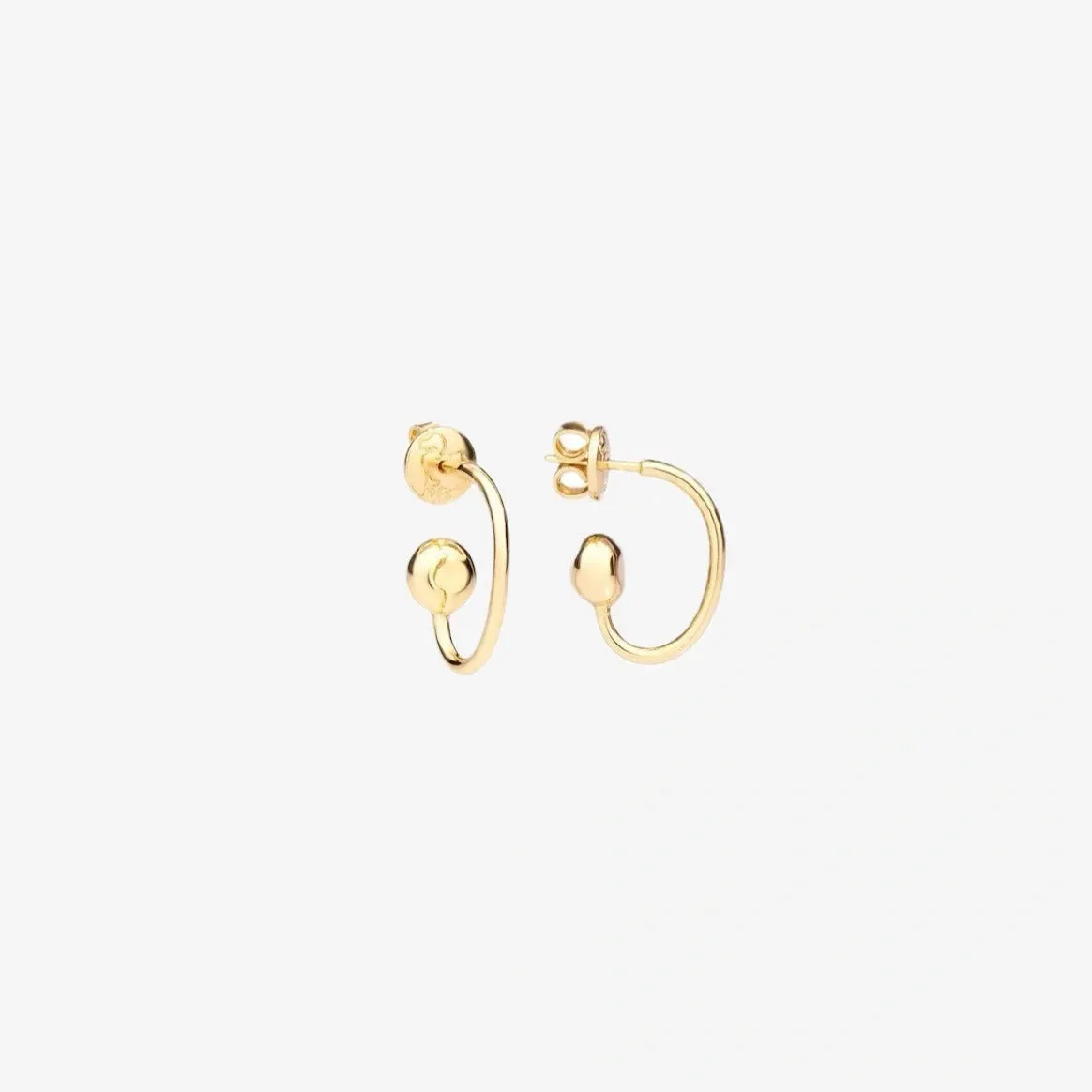 DoDo Pepita Earrings in 18k Yellow Gold