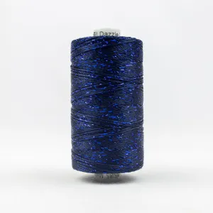 DZ7148 - Dazzle 8wt Rayon and Metallic Midnight Blue Thread