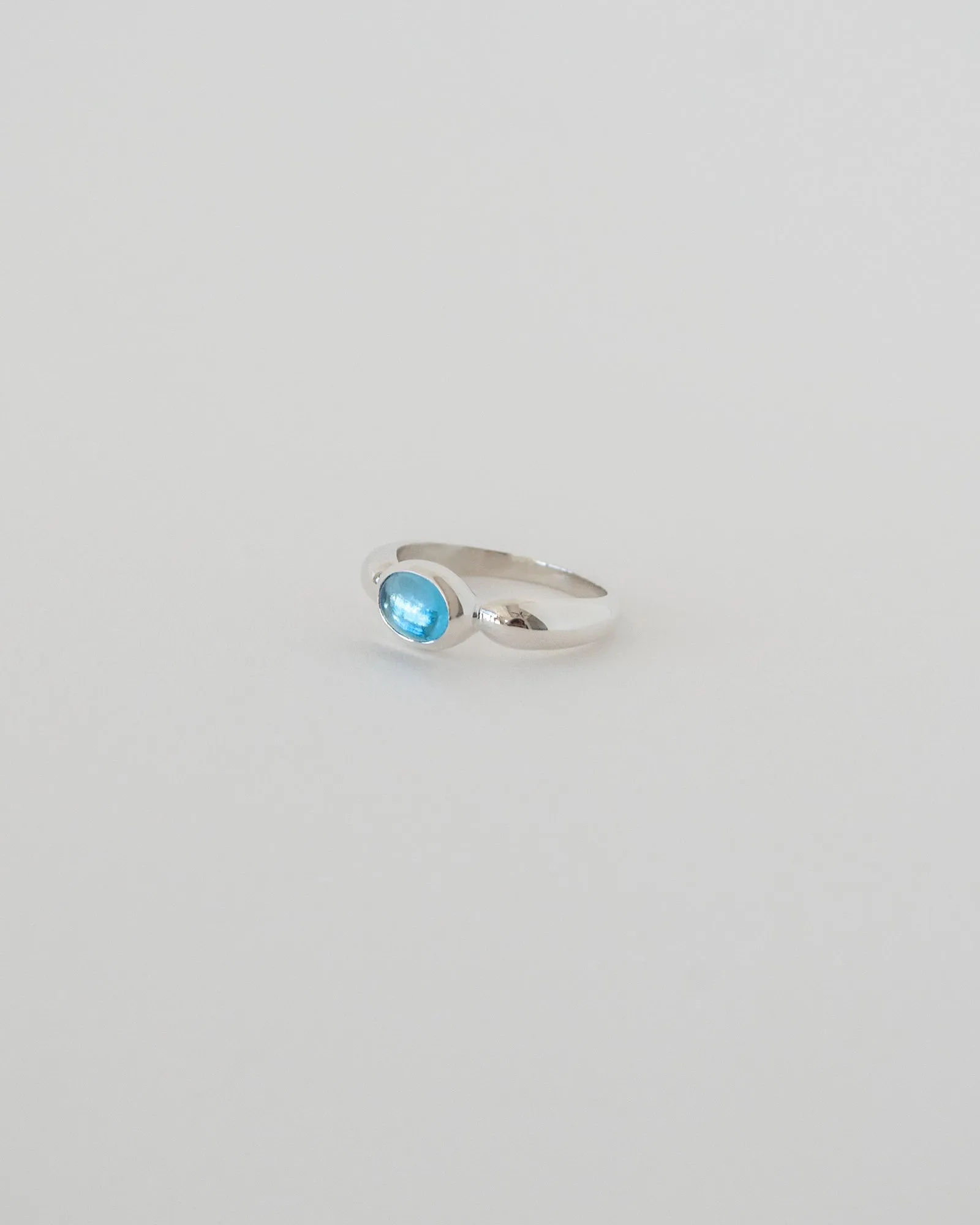 GARNER RING | BLUE TOPAZ