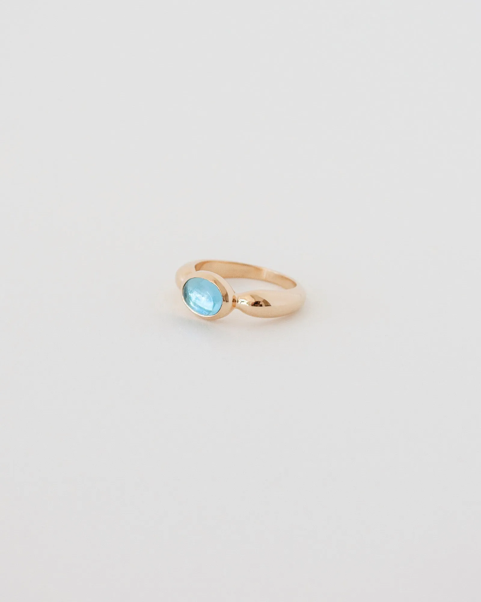 GARNER RING | BLUE TOPAZ