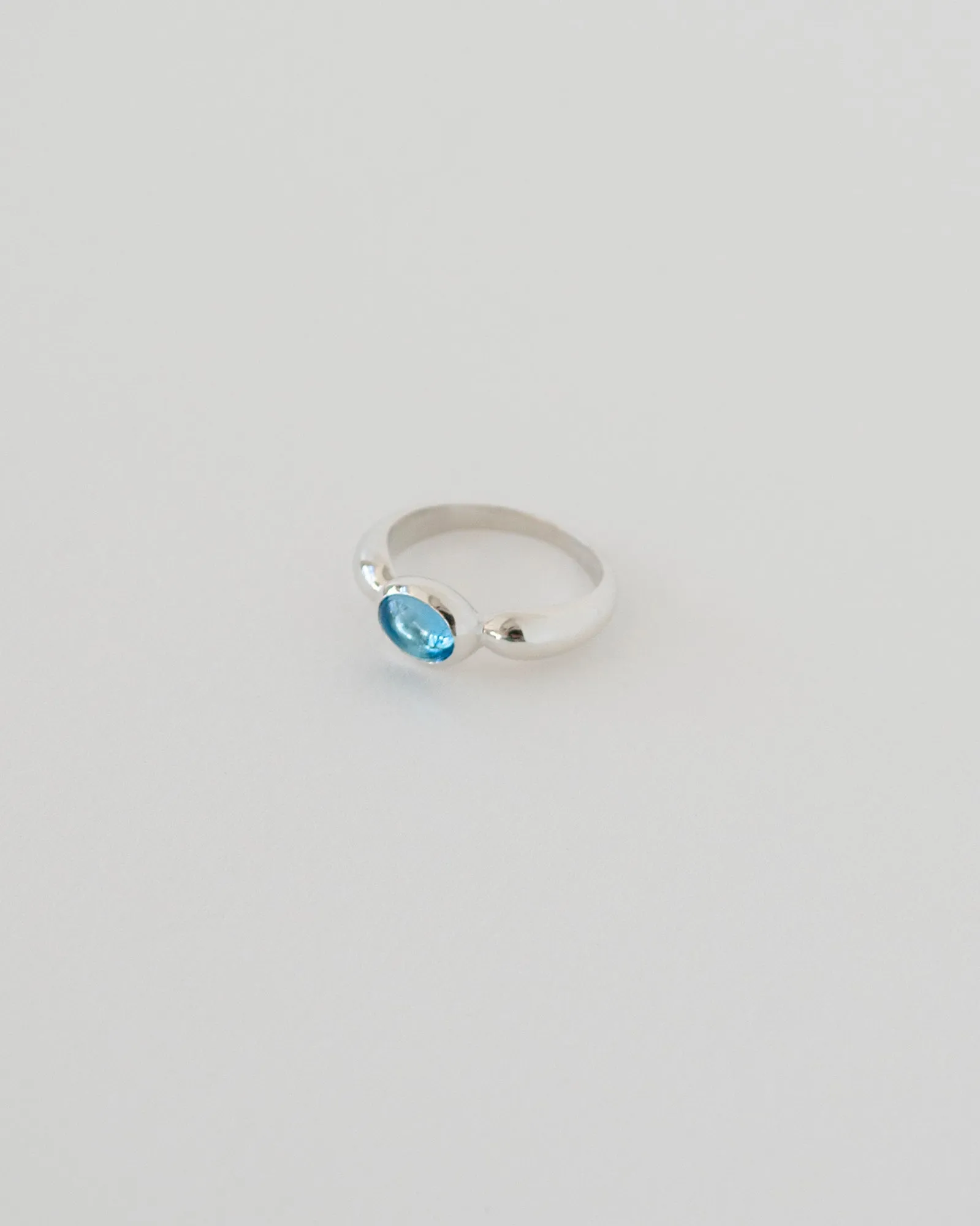 GARNER RING | BLUE TOPAZ