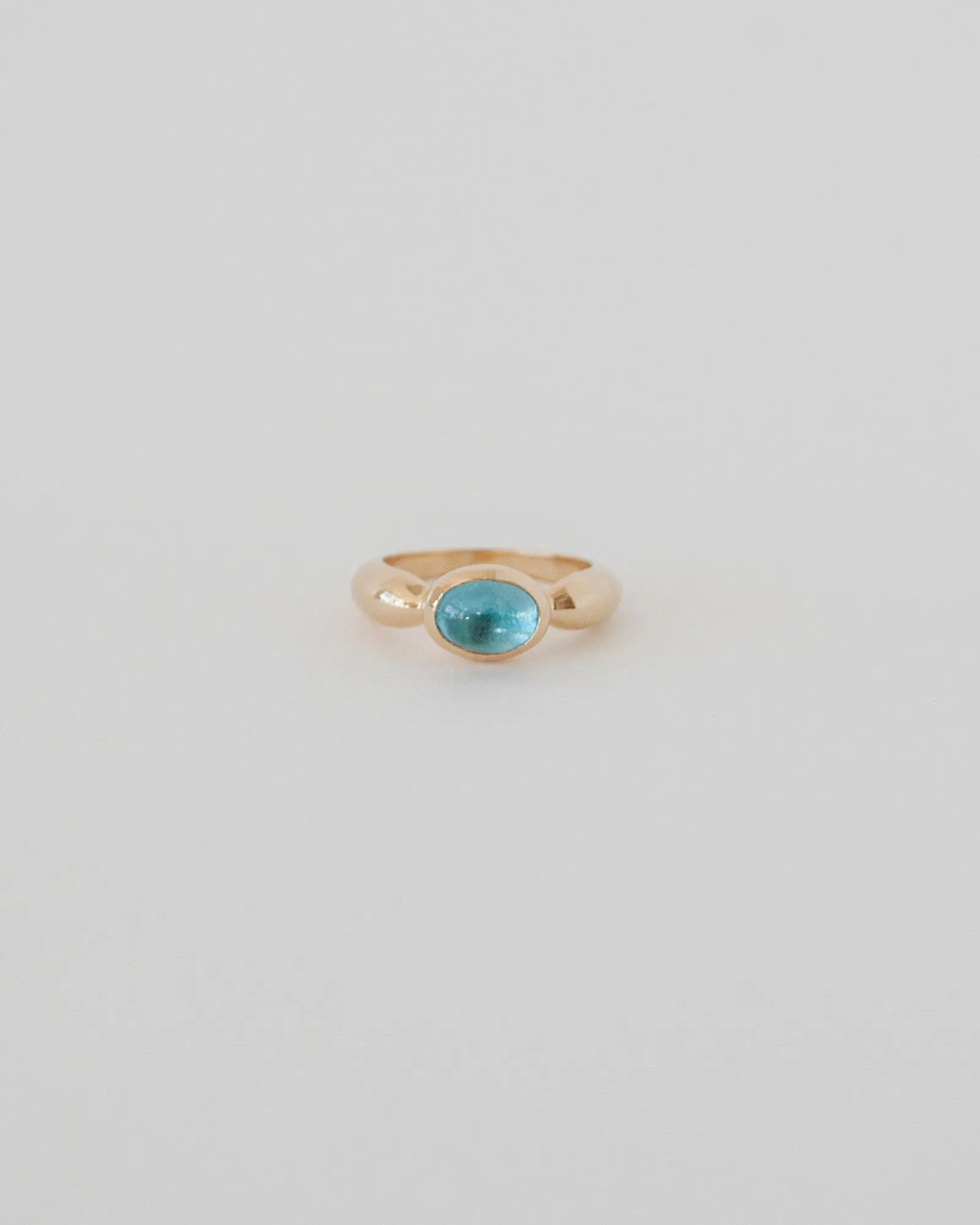 GARNER RING | BLUE TOPAZ