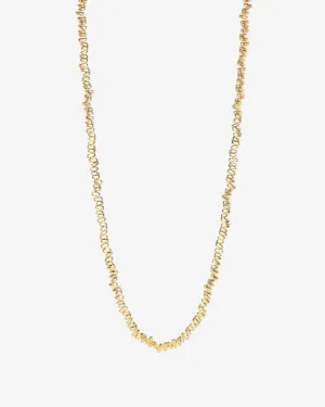 Golden 36" Inch Tennis Necklace