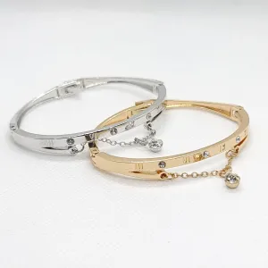 Golden & Silver Studs Hanging Bracelets