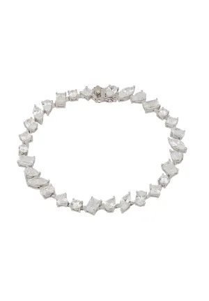 Juliette Moissanite Tennis Bracelet Silver