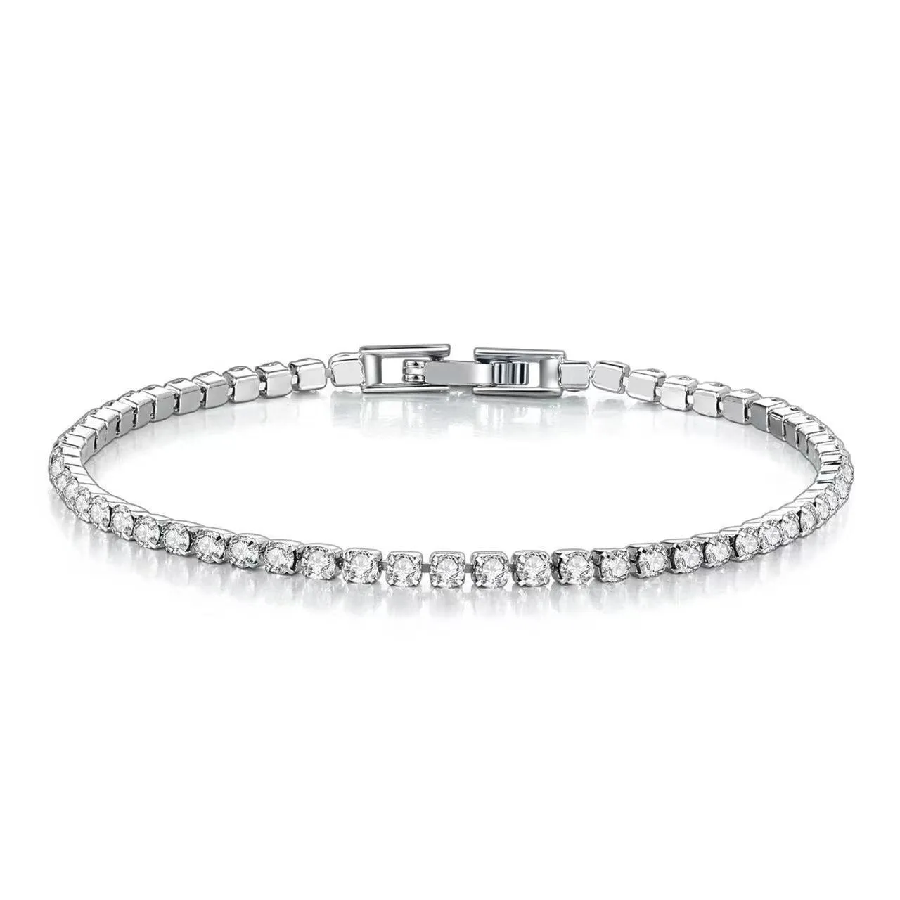 Just Lil Things Artificial Silver Bracelate jltb0493