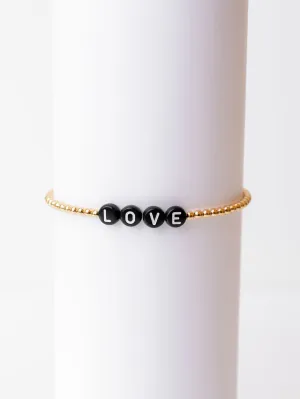 LOVE Beaded Bracelet