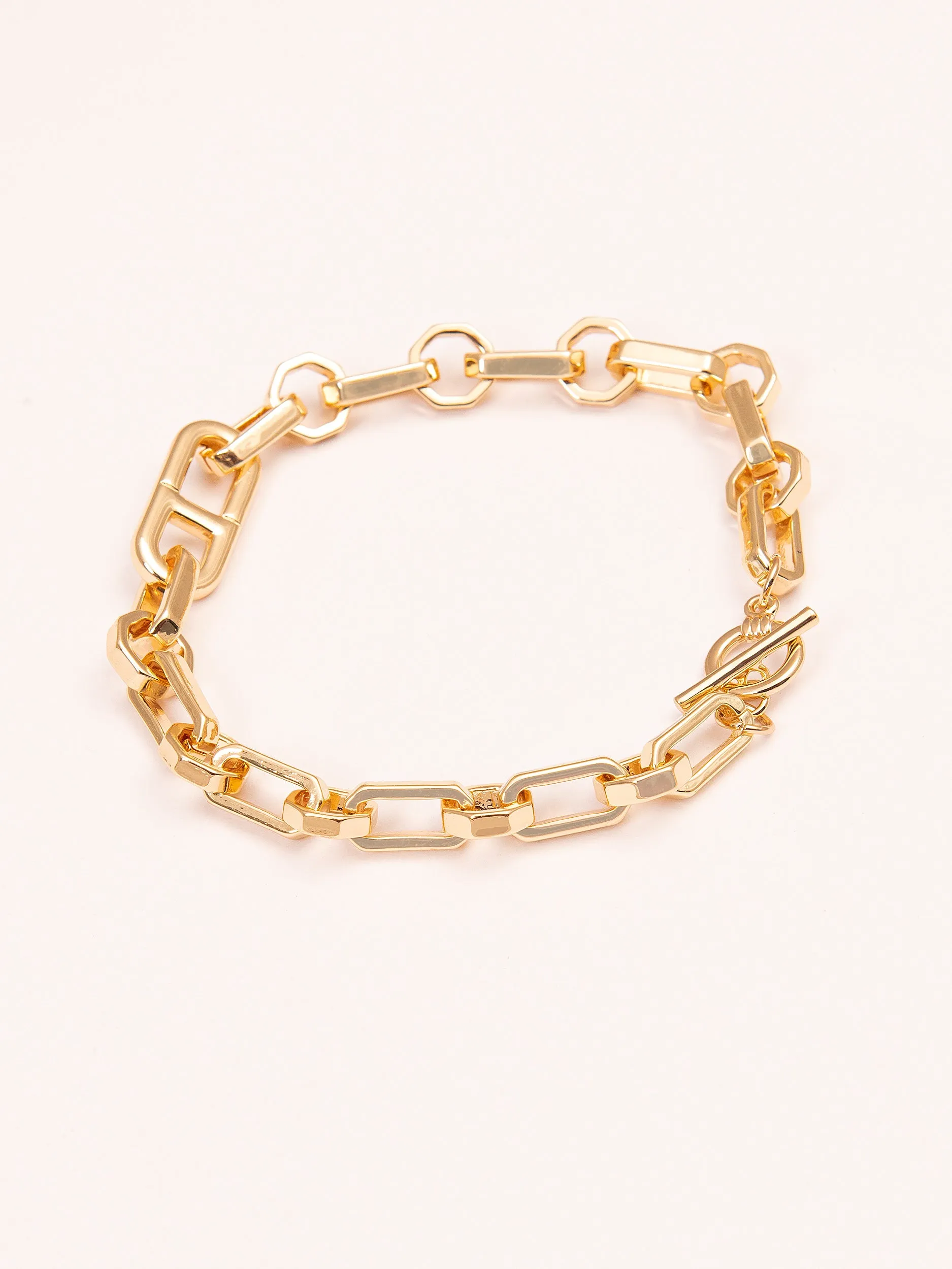 Metallic Chain Bracelet