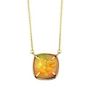 Opal Sugarloaf Necklace