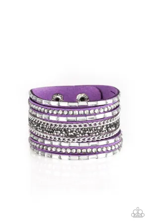 PAPARAZZI Rhinestone Rumble - Purple 1038