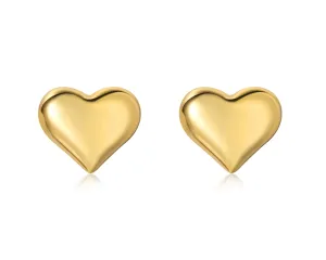 Puffy Heart Studs