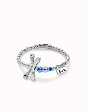 UNOde50 Sterling Silver Dragonfly Bracelet